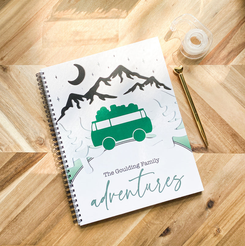 RV Travel Memory Book: Motorhome Journey Memory Book and Diary