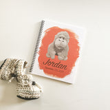 Cover of baby book with gorilla