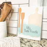 Baby Food Diary, My Safe Foods section header page